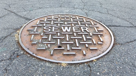 Sewer access point